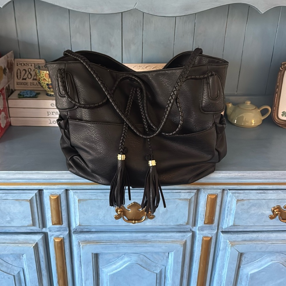 Buddha Bags | Big Buddha Diaper Bag | Color: Black/Gold | Size: Os